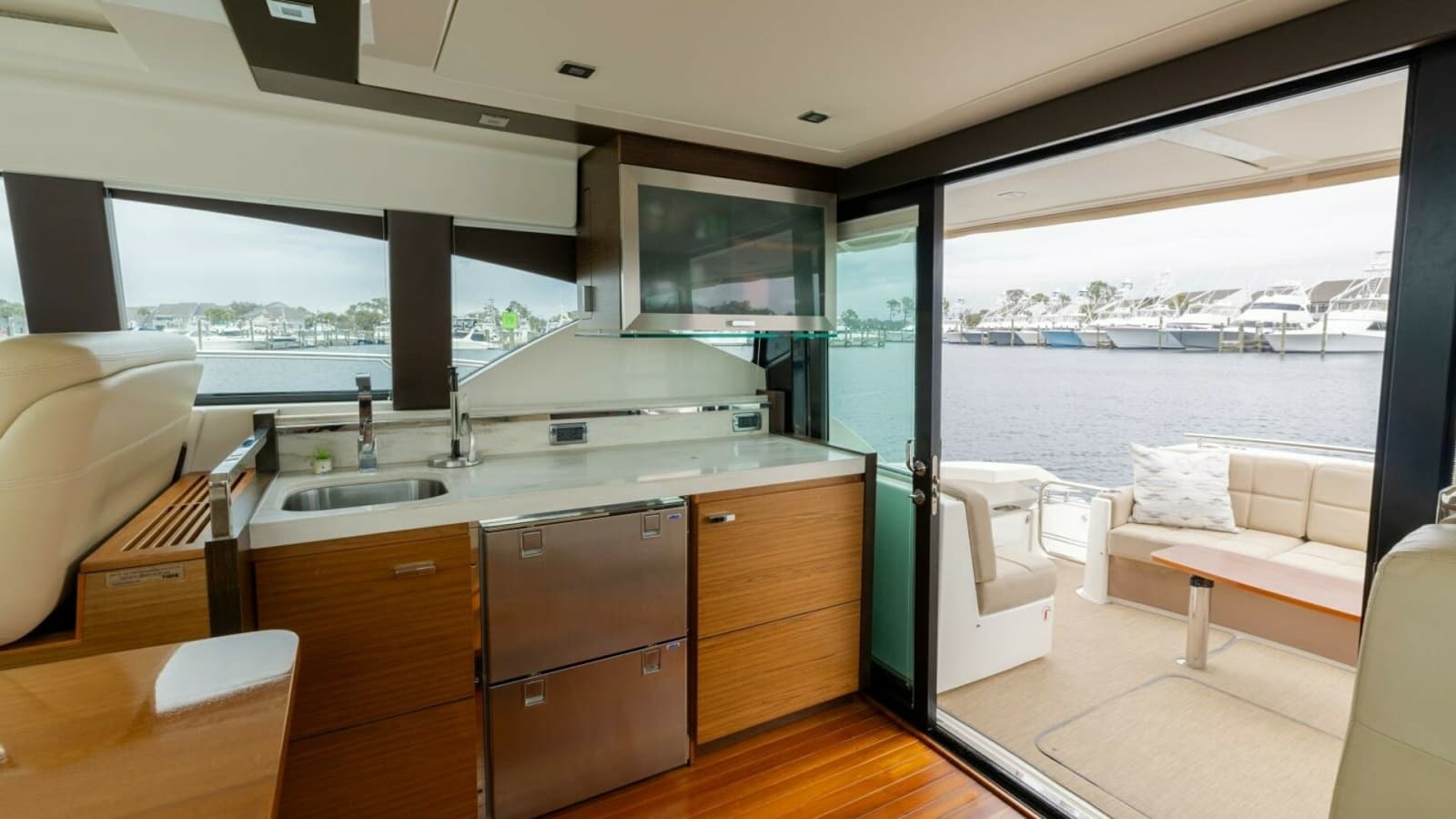 2015 Tiara Yachts 44 Coupe- SILVER LINING- Galley