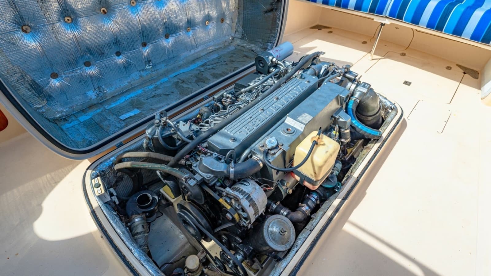 1998 36 Hinckley Picnic Boat Engine