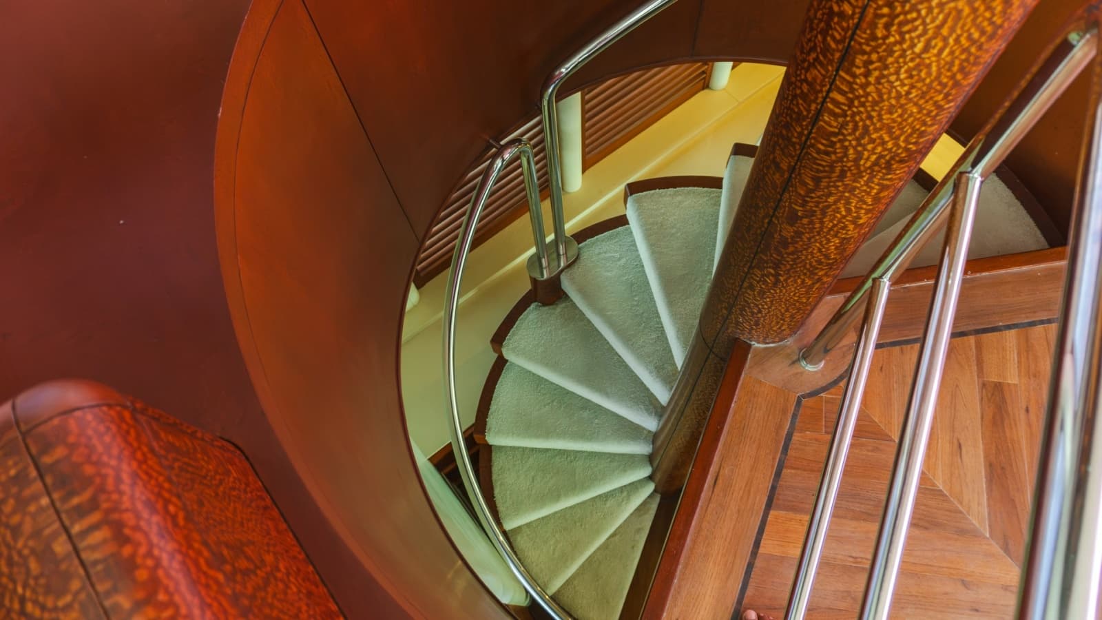 Elegant Spiral Staircase