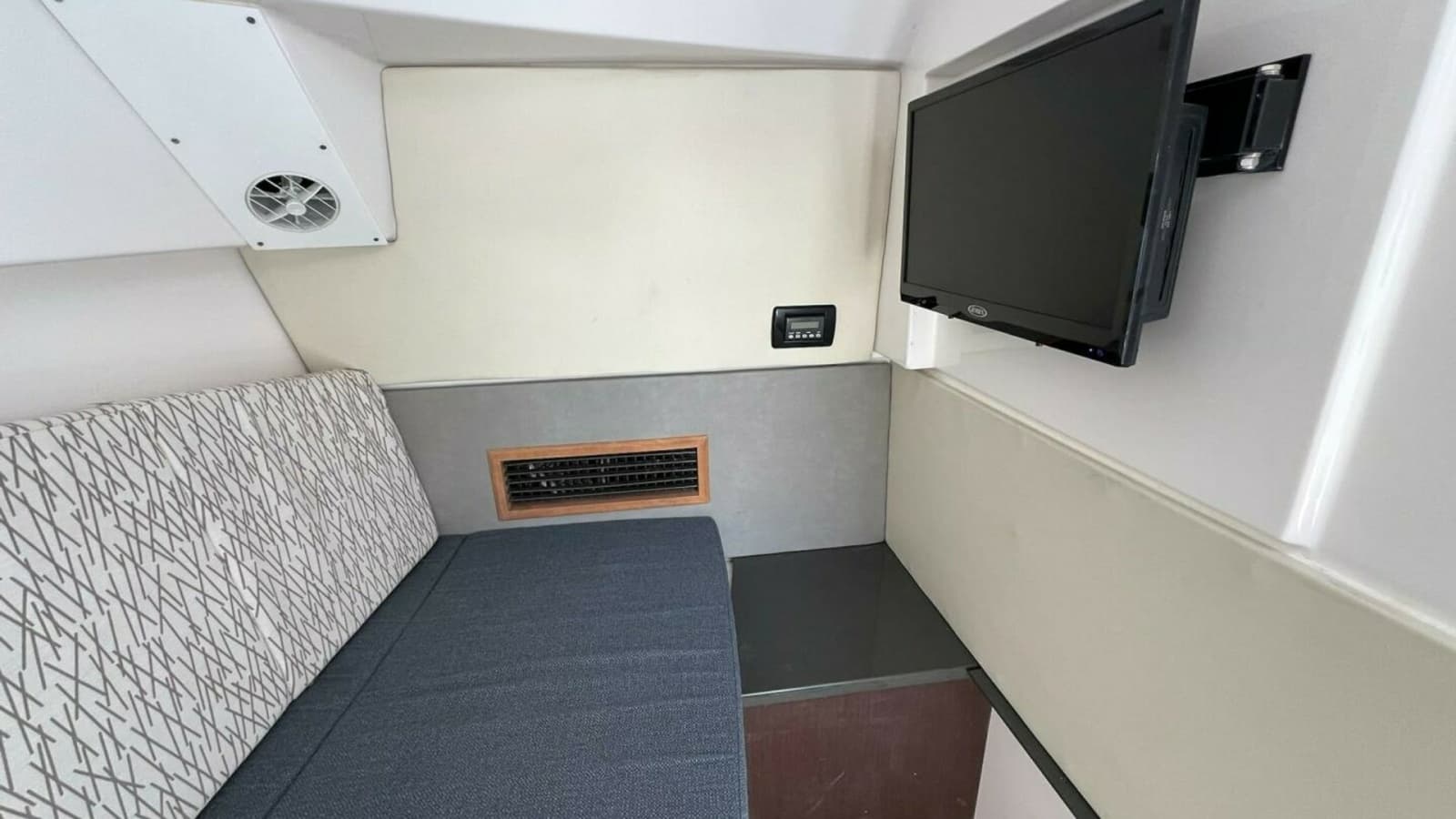 2019 Everglades 340 Dual Console- Cabin