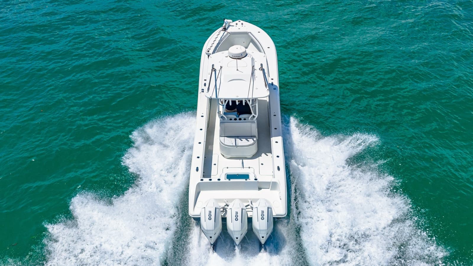 Aerial View of Aft Deck and Engines