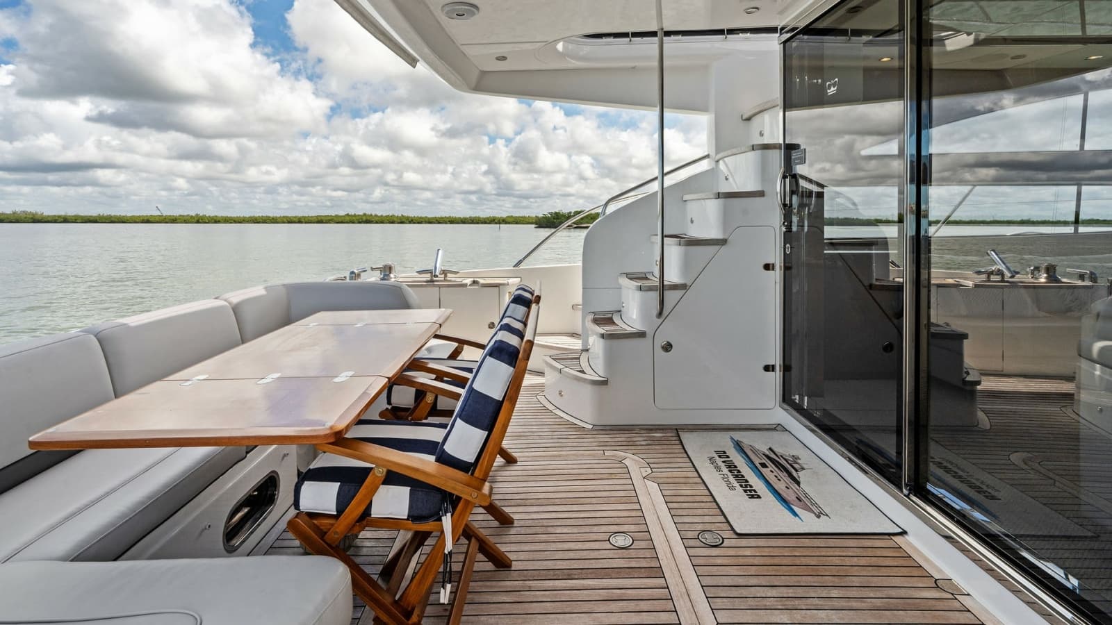 Aft Deck with Dining Area