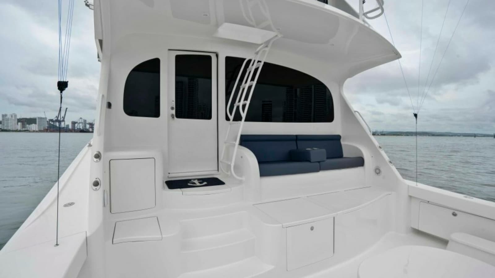 Aft Deck Seating Area