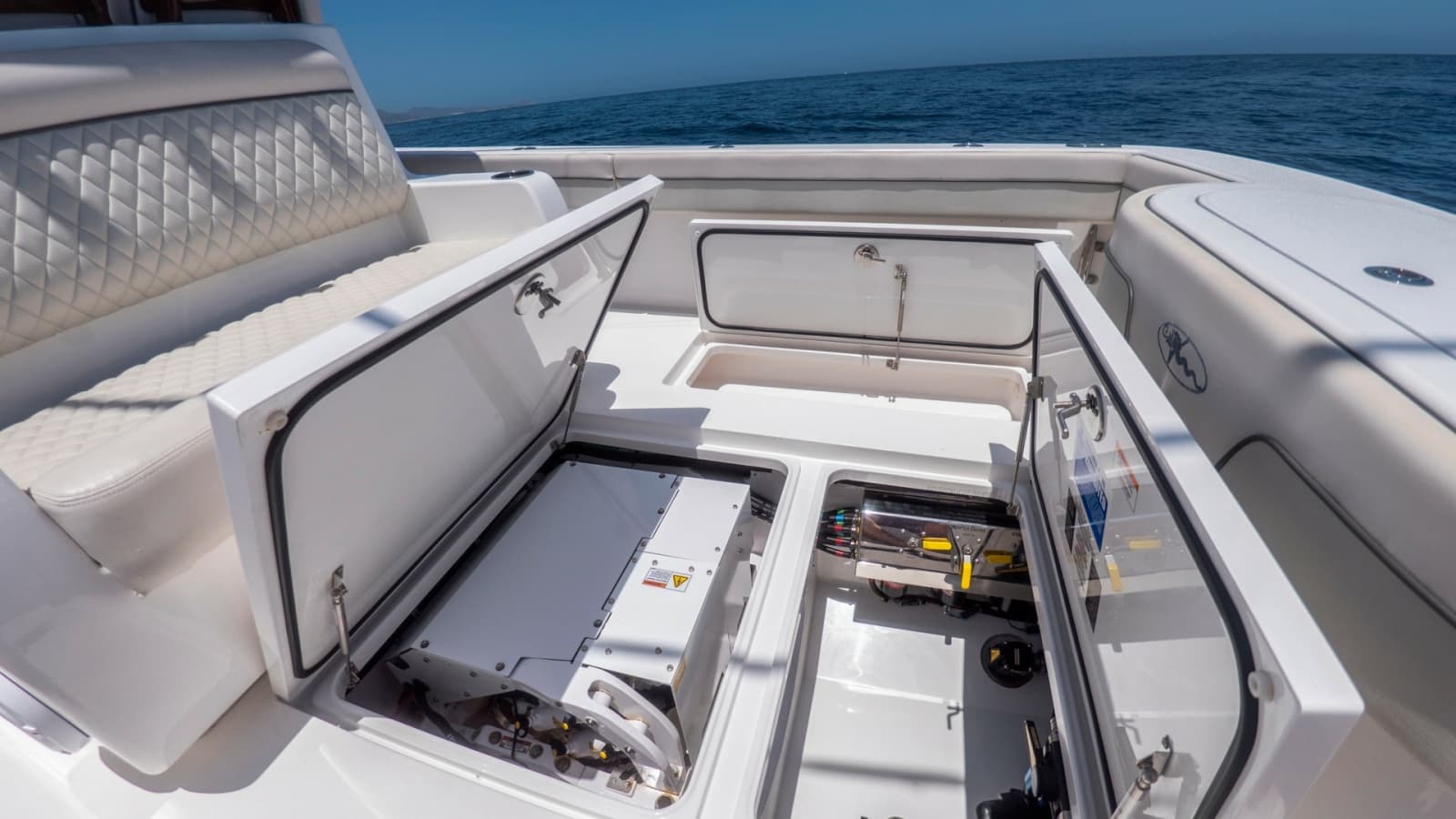 Aft Deck Utility Access Hatch