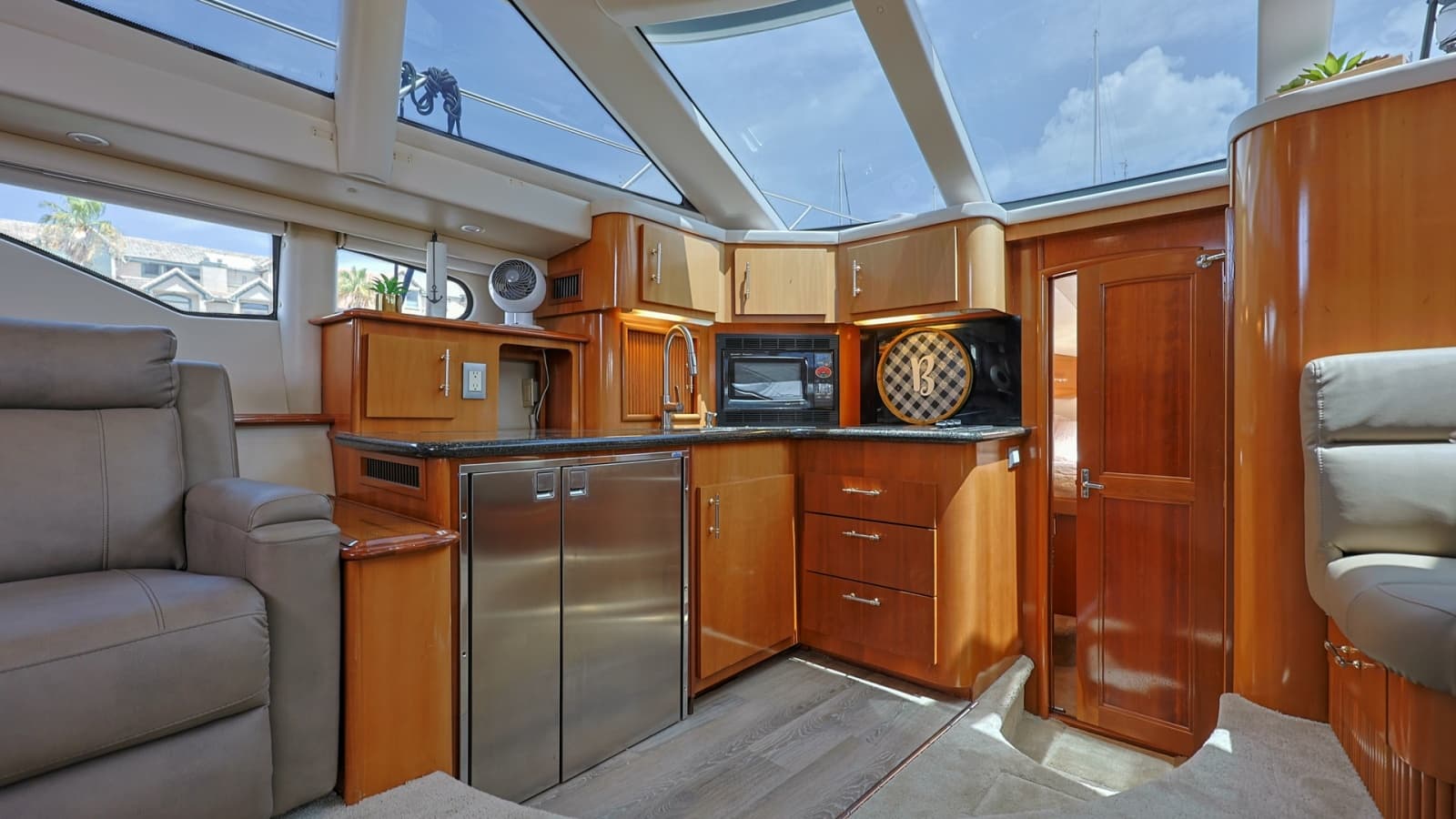 Spacious Galley with Skylight