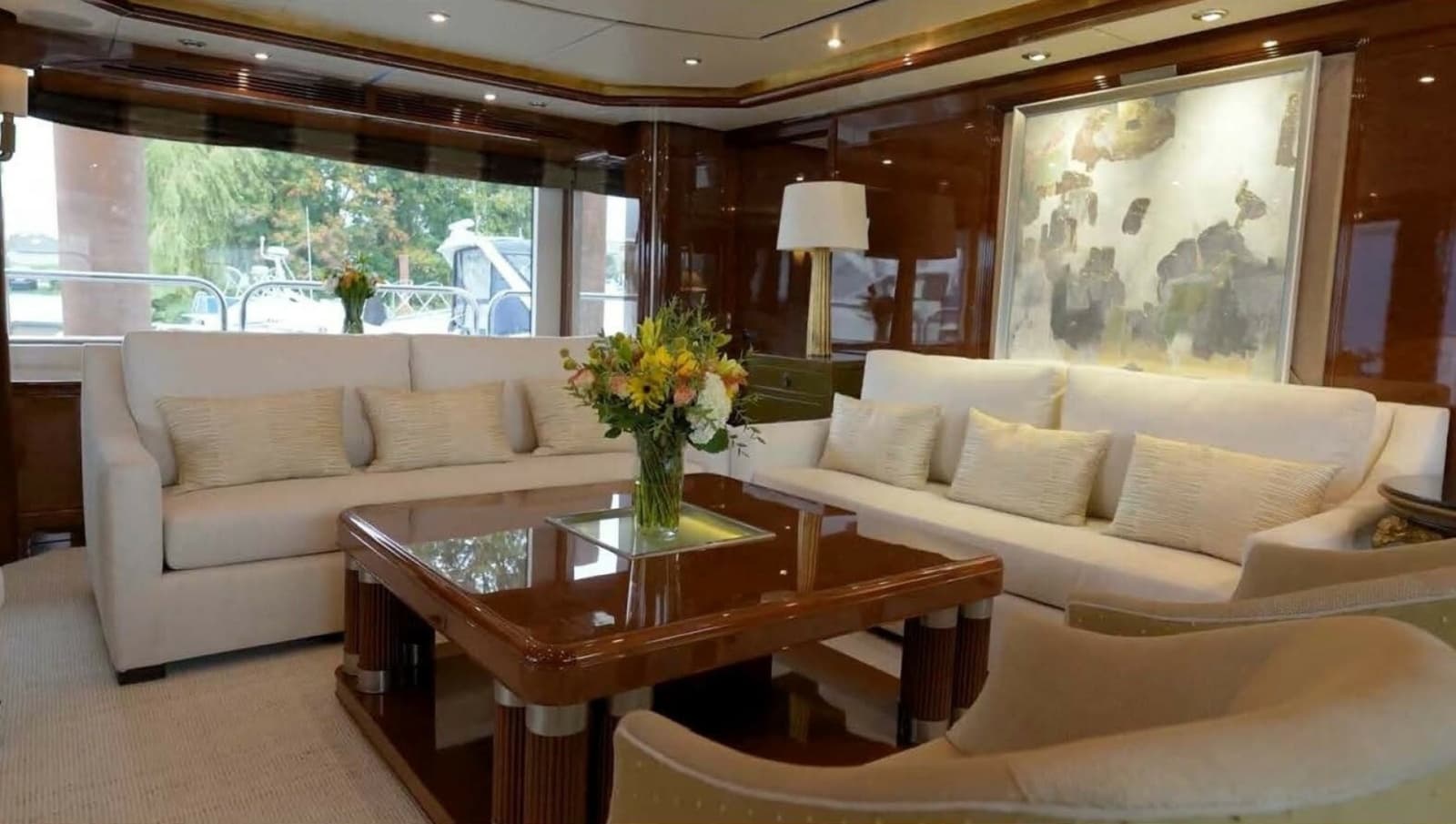 Benetti 145 Domani - Interior Main Deck Salon