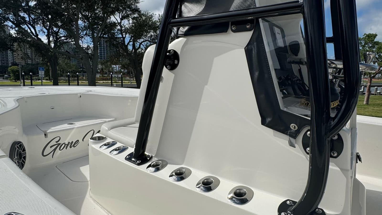 Center Console and Rod Holders