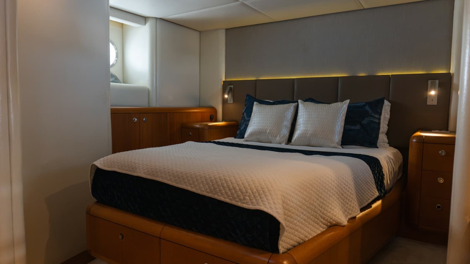 Luxurious Master Stateroom Interior