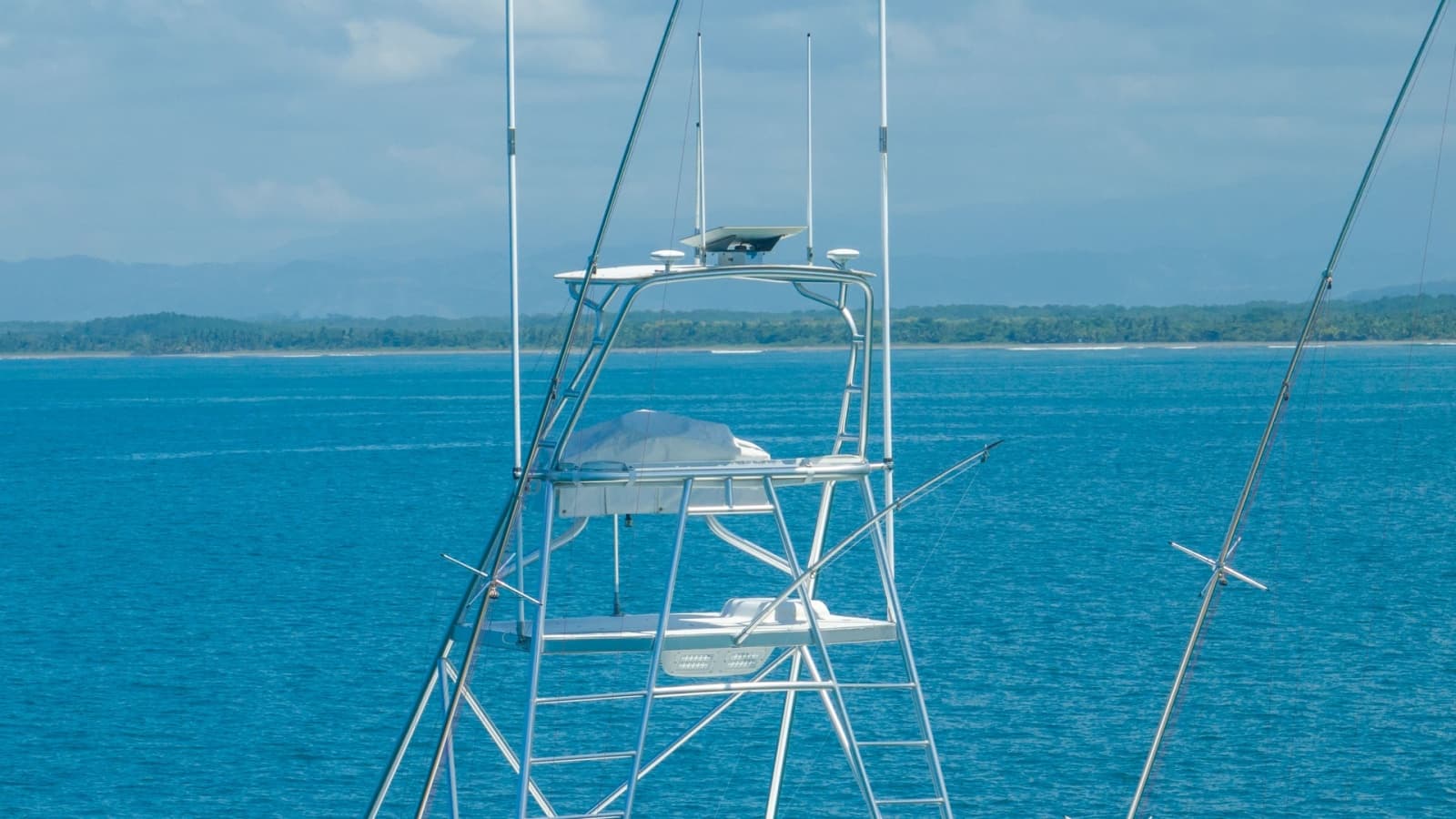 2001 Viking 61 Convertible- Caliente- Tower