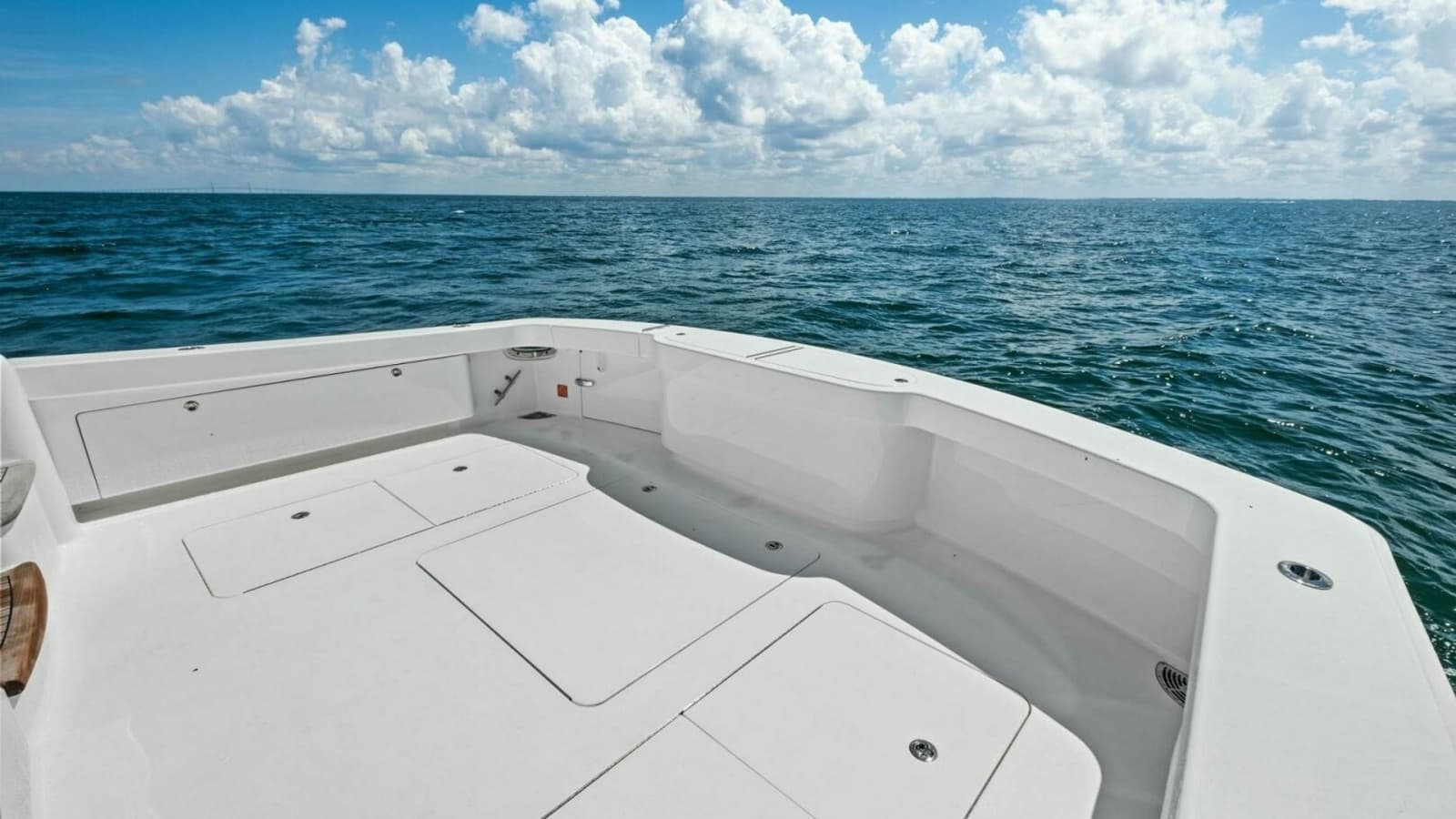 Spacious Aft Deck with Ocean View