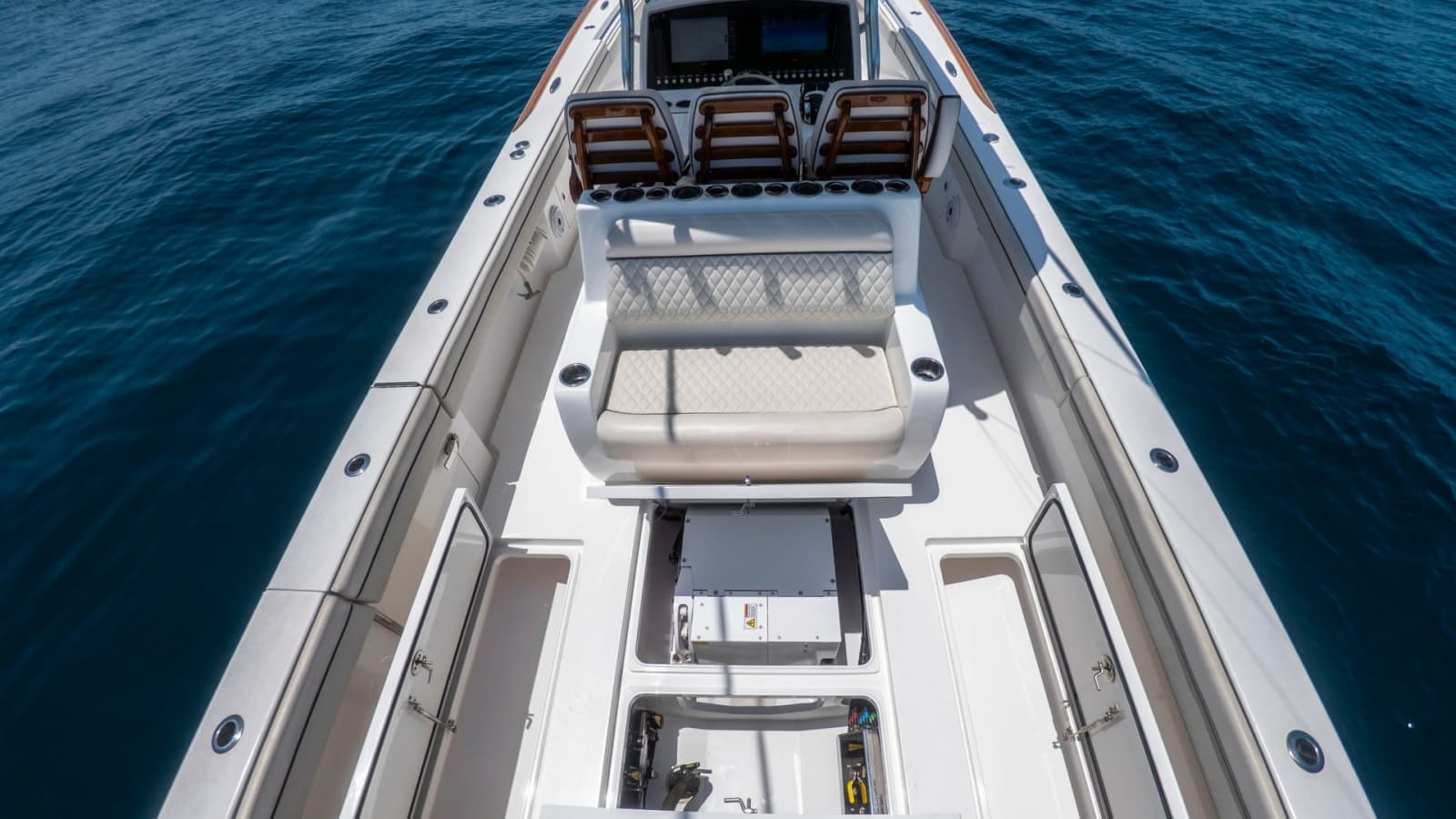 Spacious Aft Deck with Seating