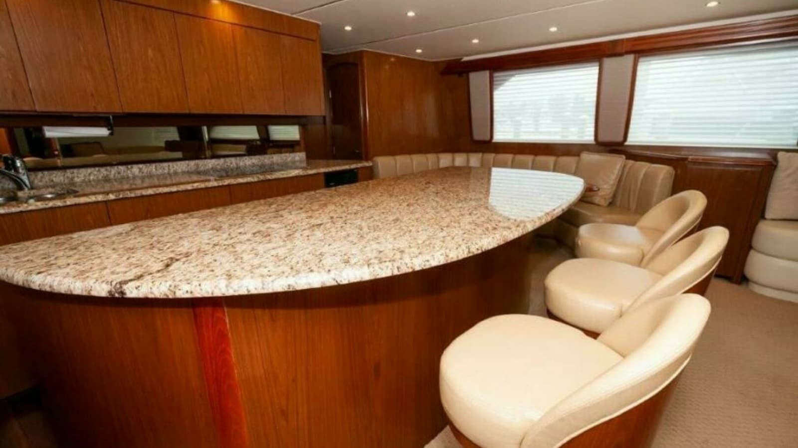 2012 76 Viking Sky Bridge Barefoot Drive Galley (6)