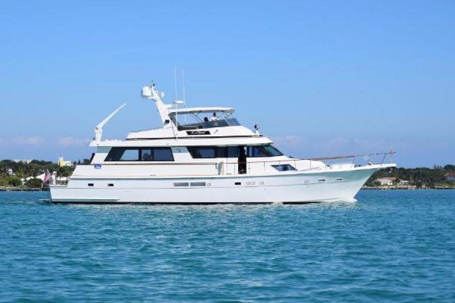 1991 Hatteras Cockpit Motor Yacht