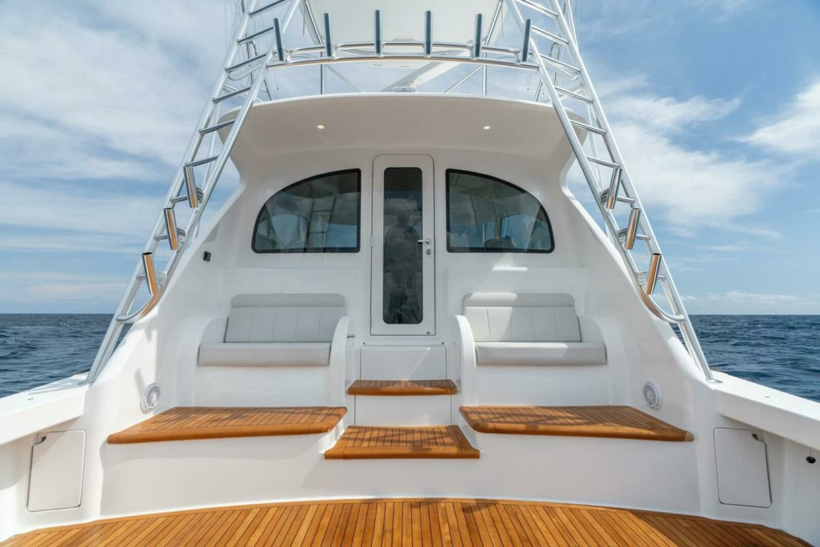 Viking 54 Sport Tower - Mezzanine and Cockpit