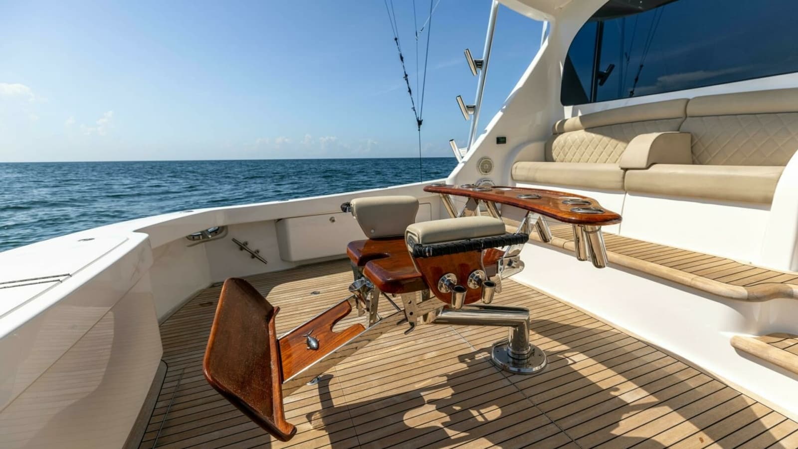2018 Viking 62 Convertible- Da'Grits-Cockpit