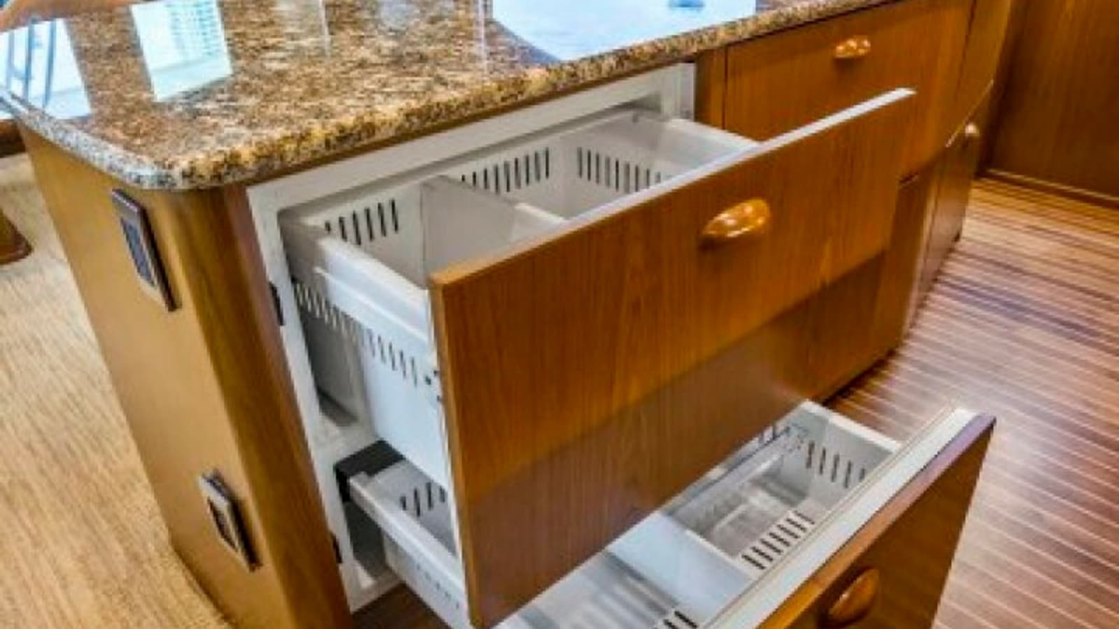 Galley Refrigerated Drawer Storage
