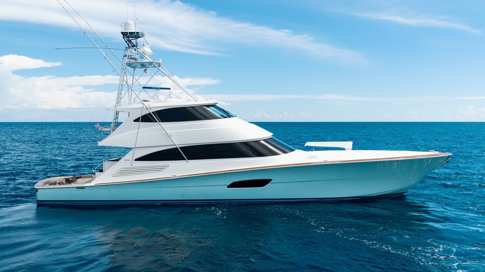 Port Side Profile of Viking 92