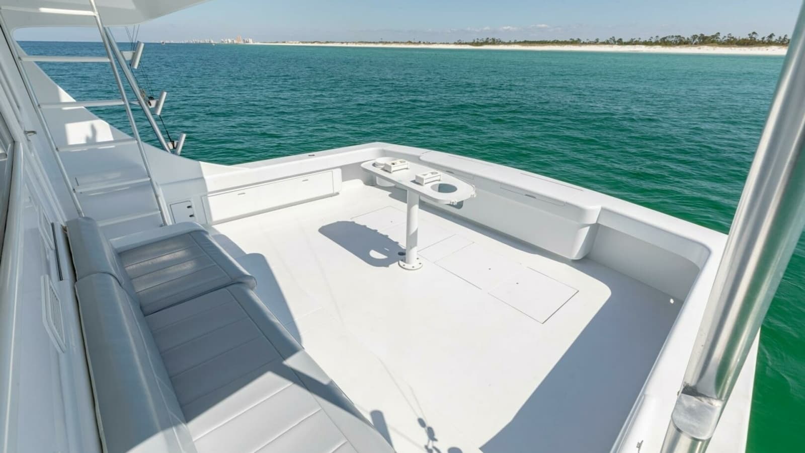 1998 Miller Marine 60' Convertible CAT'N'AROUND-Cockpit 2