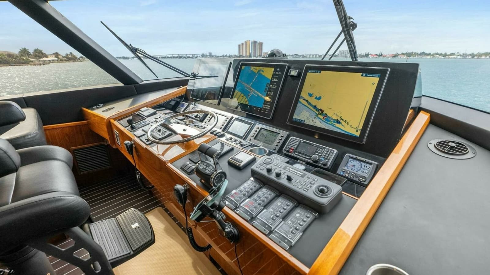 2022 Viking 68 Enclosed Bridge- PIPE DREAM- Helm