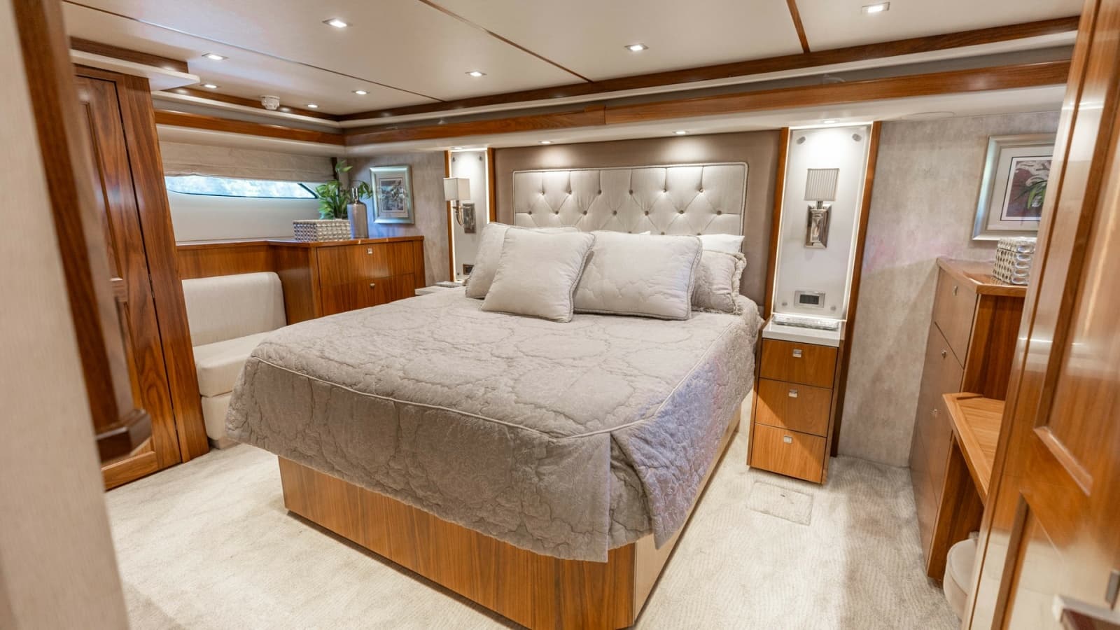 Luxurious Master Stateroom Interior