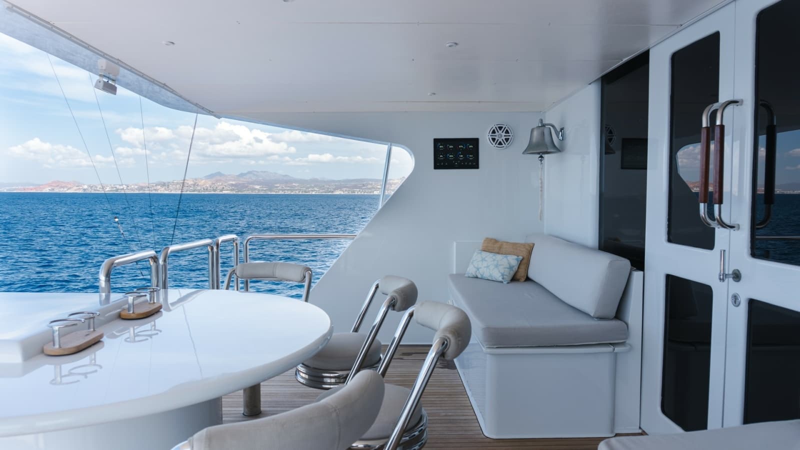 Aft Deck with Seating Area