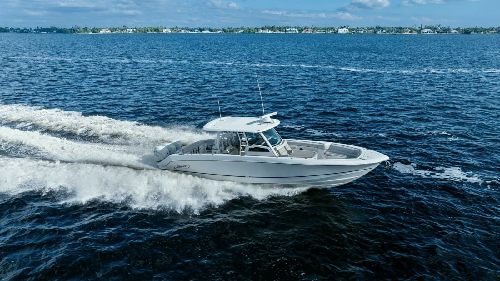 2019 Boston Whaler 380 Outrage 'Lima Kilo' - Profile Starboard