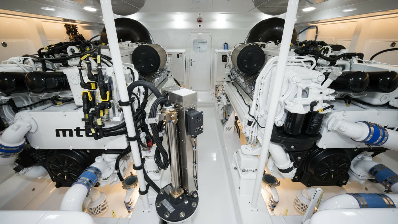 2026 Winter Custom Yachts 75 Open Convertible- MISS CARRIE- Engine Room