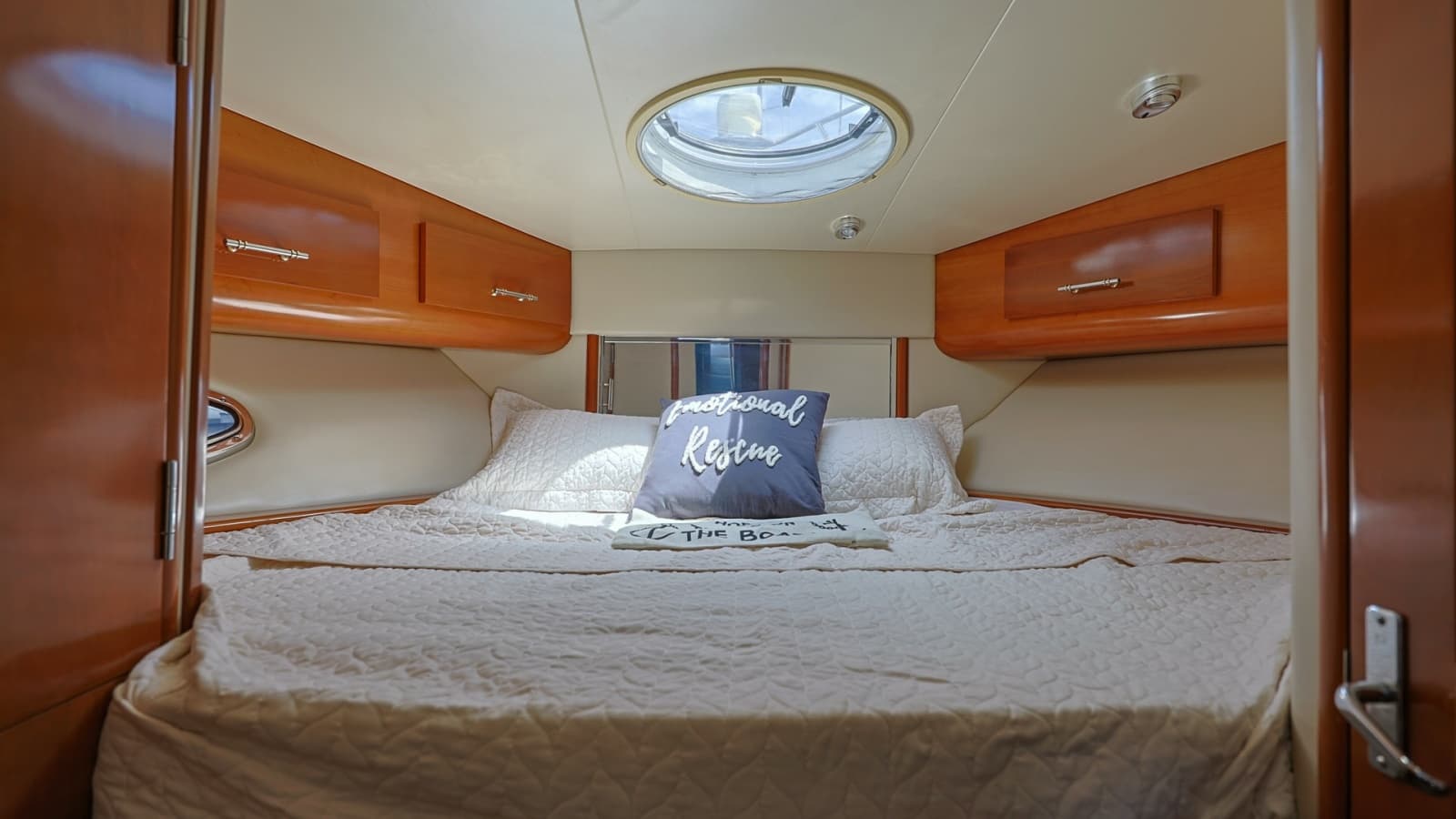 Forward Stateroom with Skylight