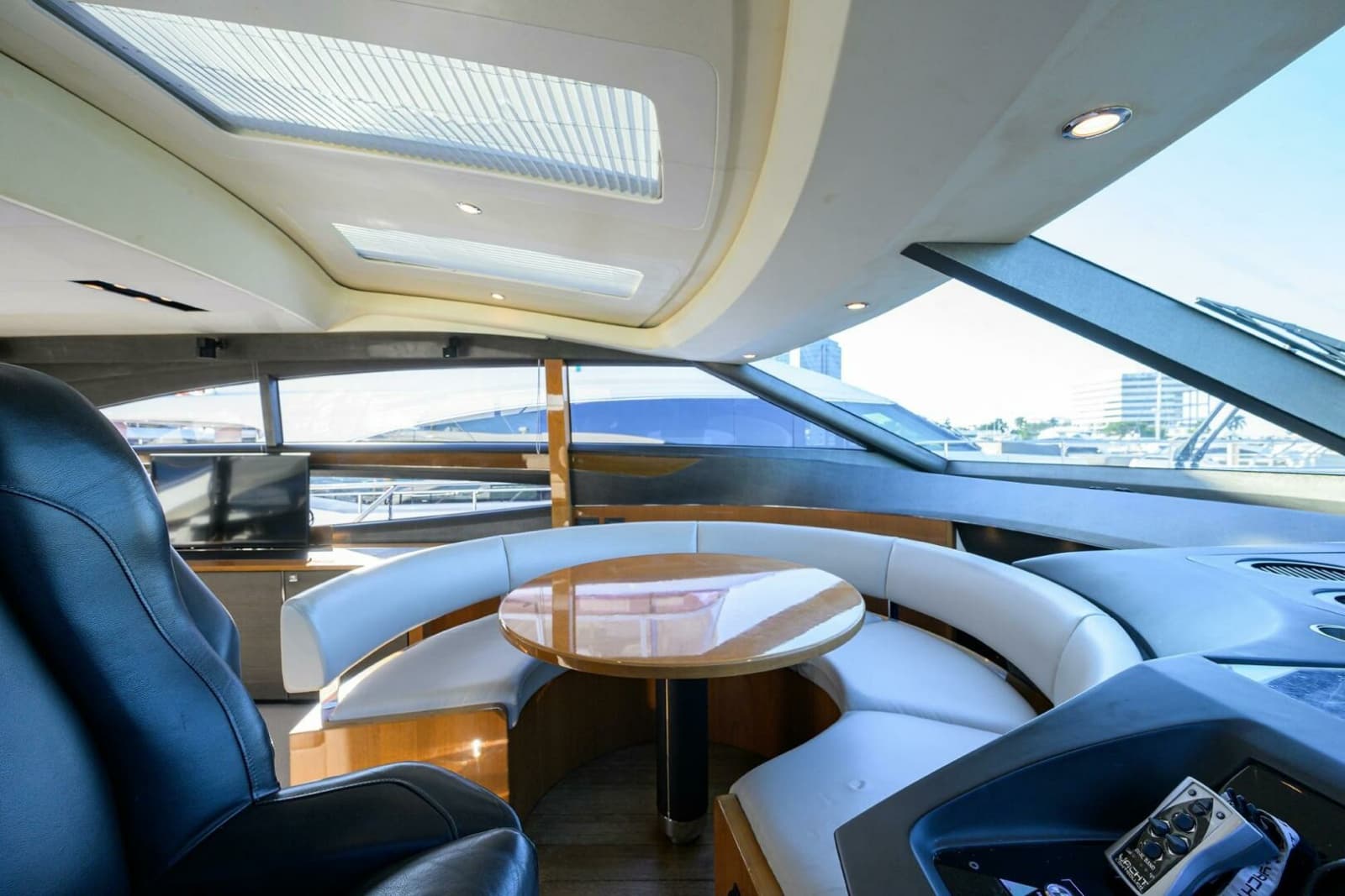 Princess 72 Policy Limits  - Interior Helm