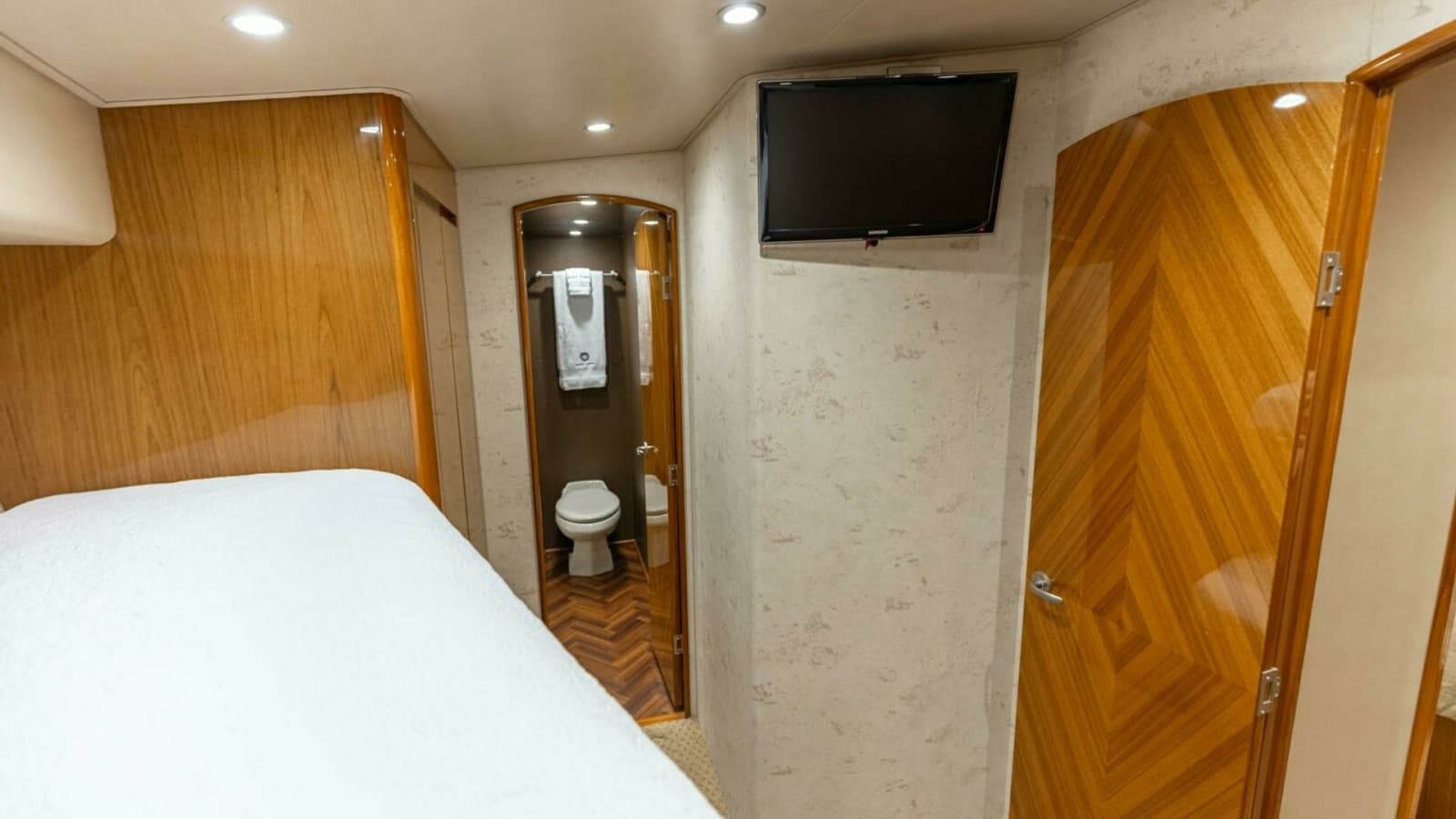 2013 Viking 76 Convertible- REEL FIRE- Starboard Stateroom