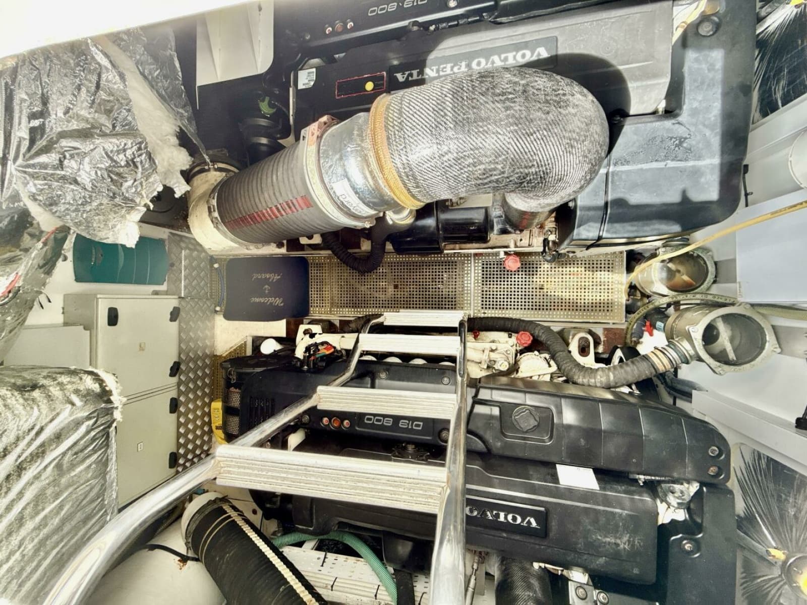 Princess 58 - IL CAPO - Engine Room