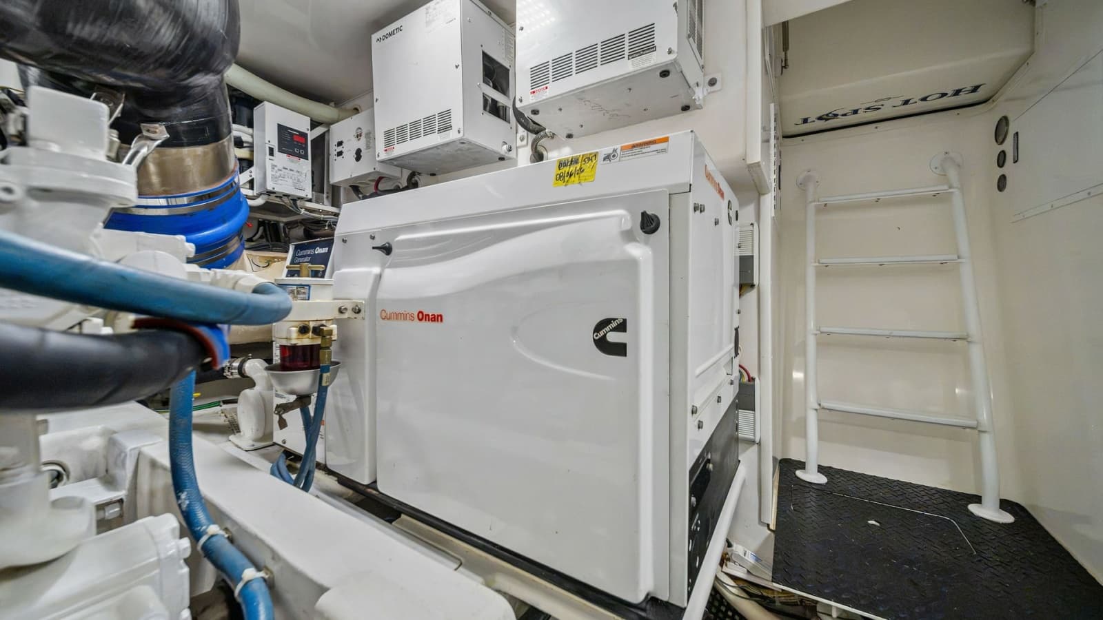 Engine Room with Generator View