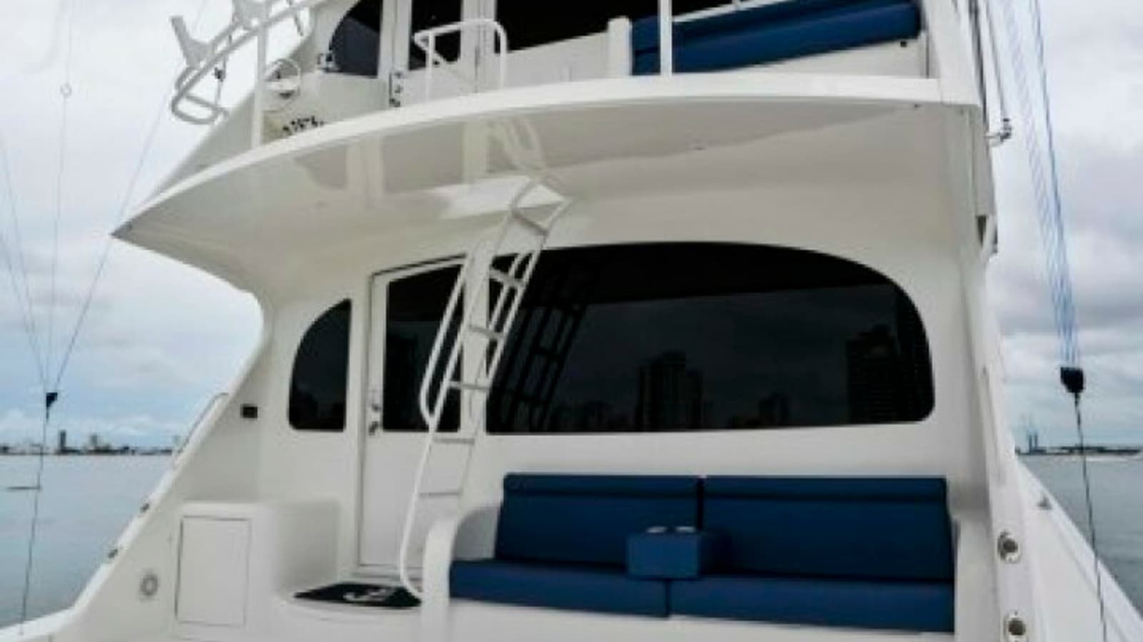 Aft Deck with Seating Area
