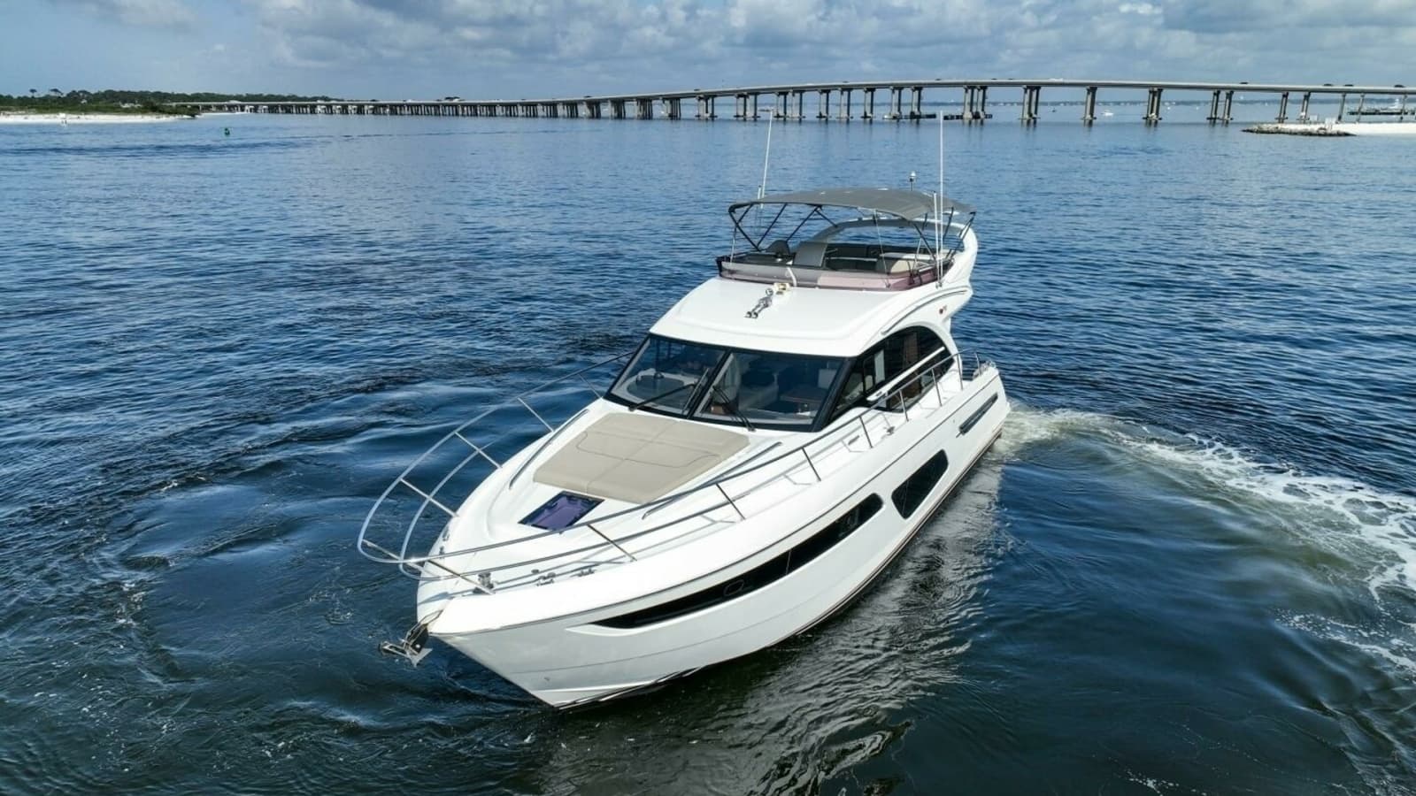 2021 Princess F50- MAKING TIME- Engine room- Bow