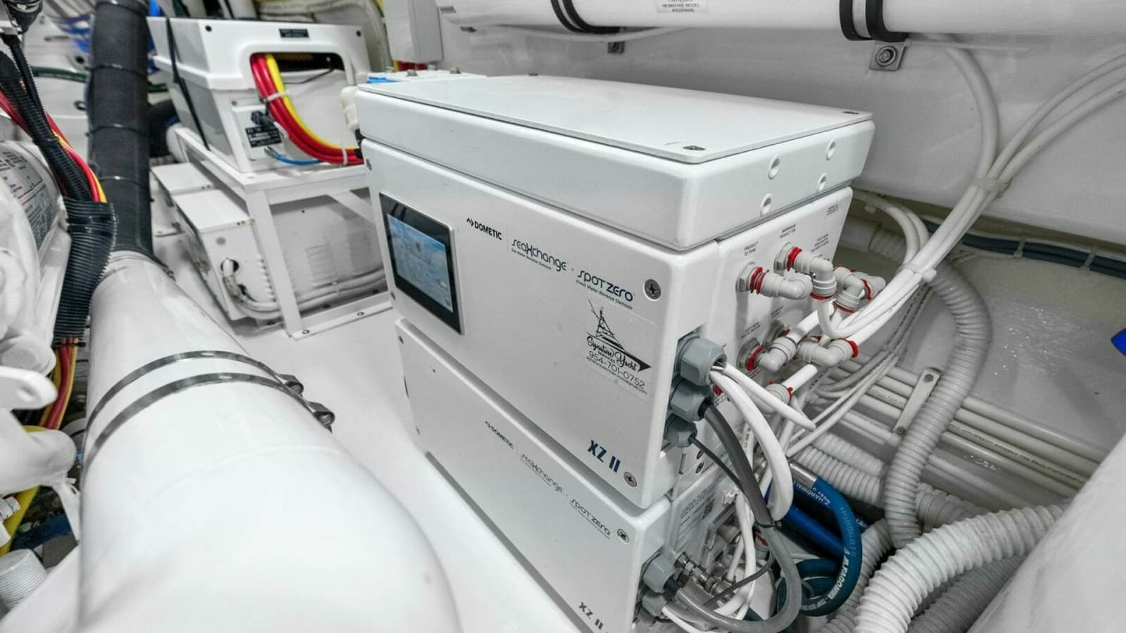 2022 Viking 68 Enclosed Bridge- PIPE DREAM- Engine Room