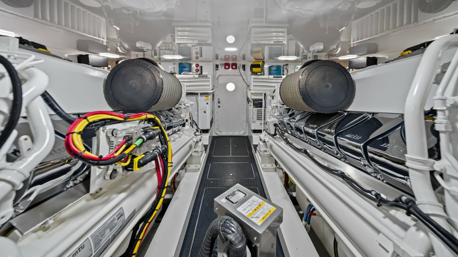 Engine Room with Twin Engines