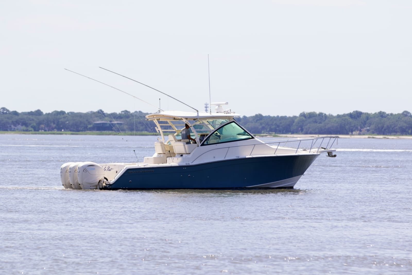 Grady White 37 - TRIPLE NET - Exterior Profile