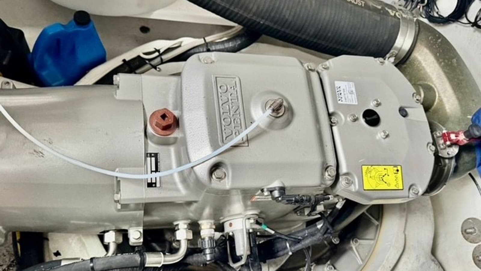 Engine Compartment with Volvo Penta