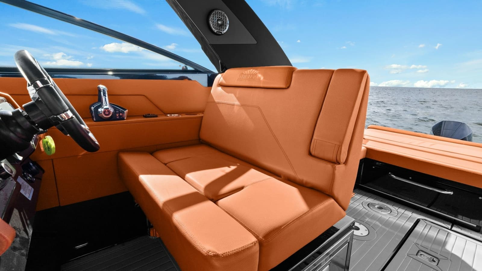 Helm Seating with Ocean View