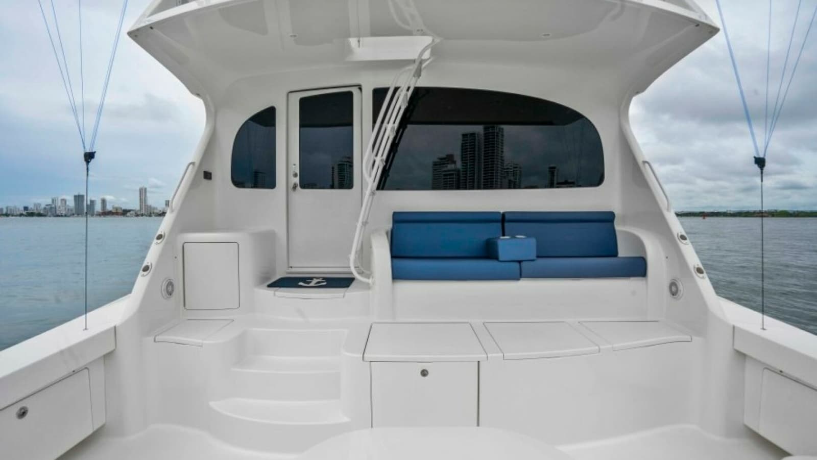 Spacious Aft Deck with Seating