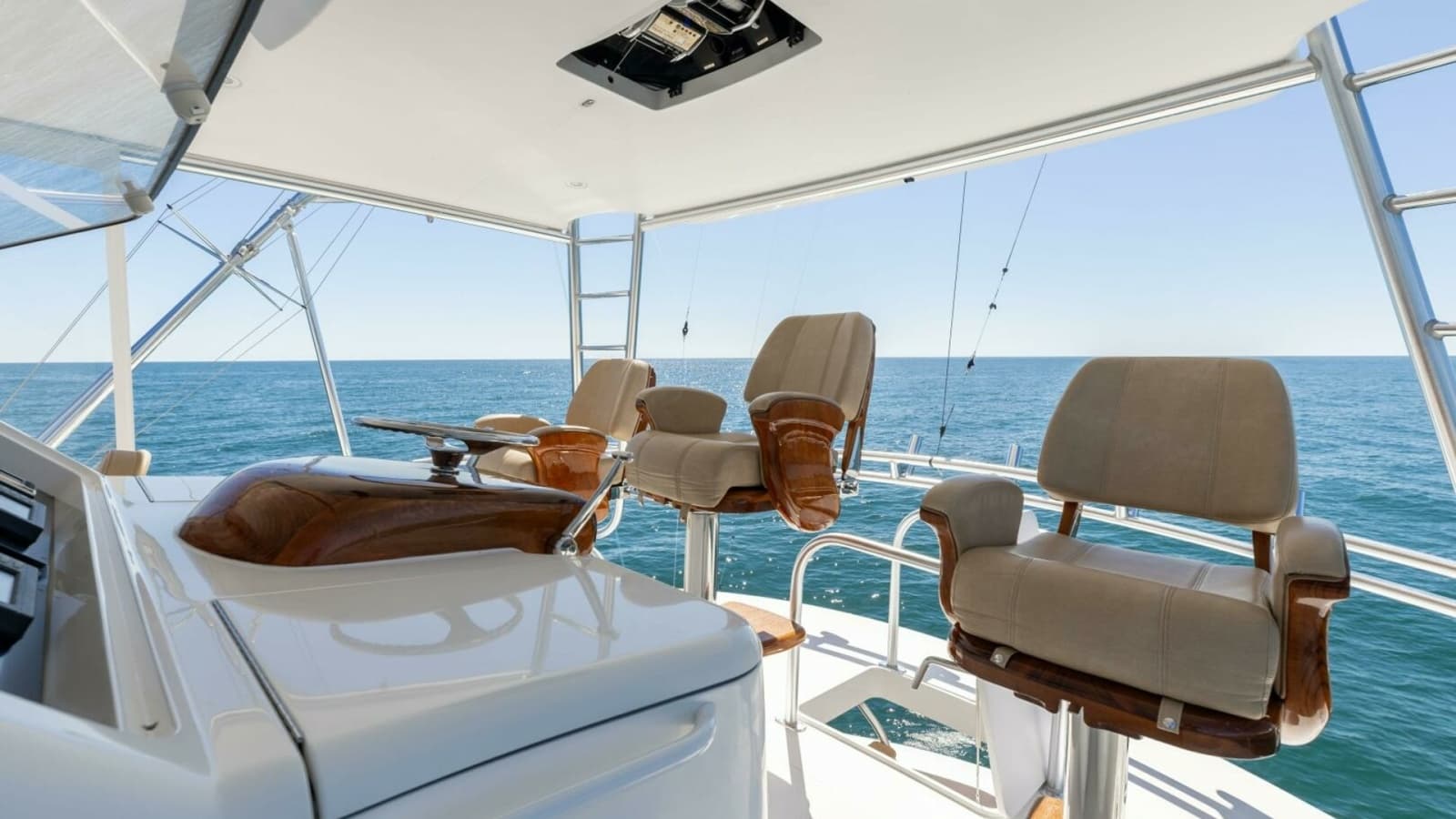 2013 Viking 76 Convertible- REEL FIRE- Helm