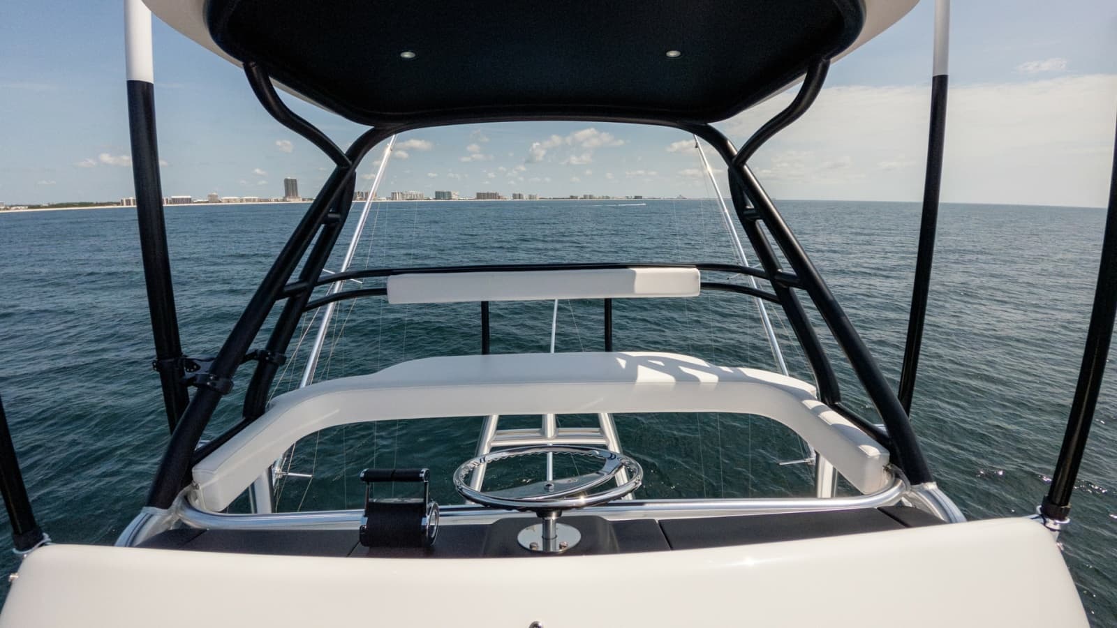 Flybridge Helm Station View