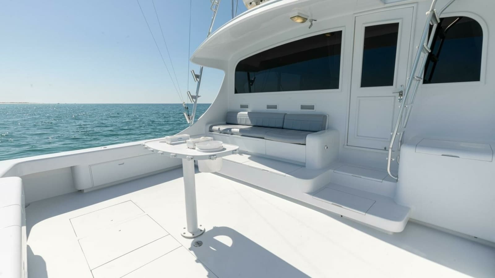 1998 Miller Marine 60' Convertible CAT'N'AROUND-Cockpit 4