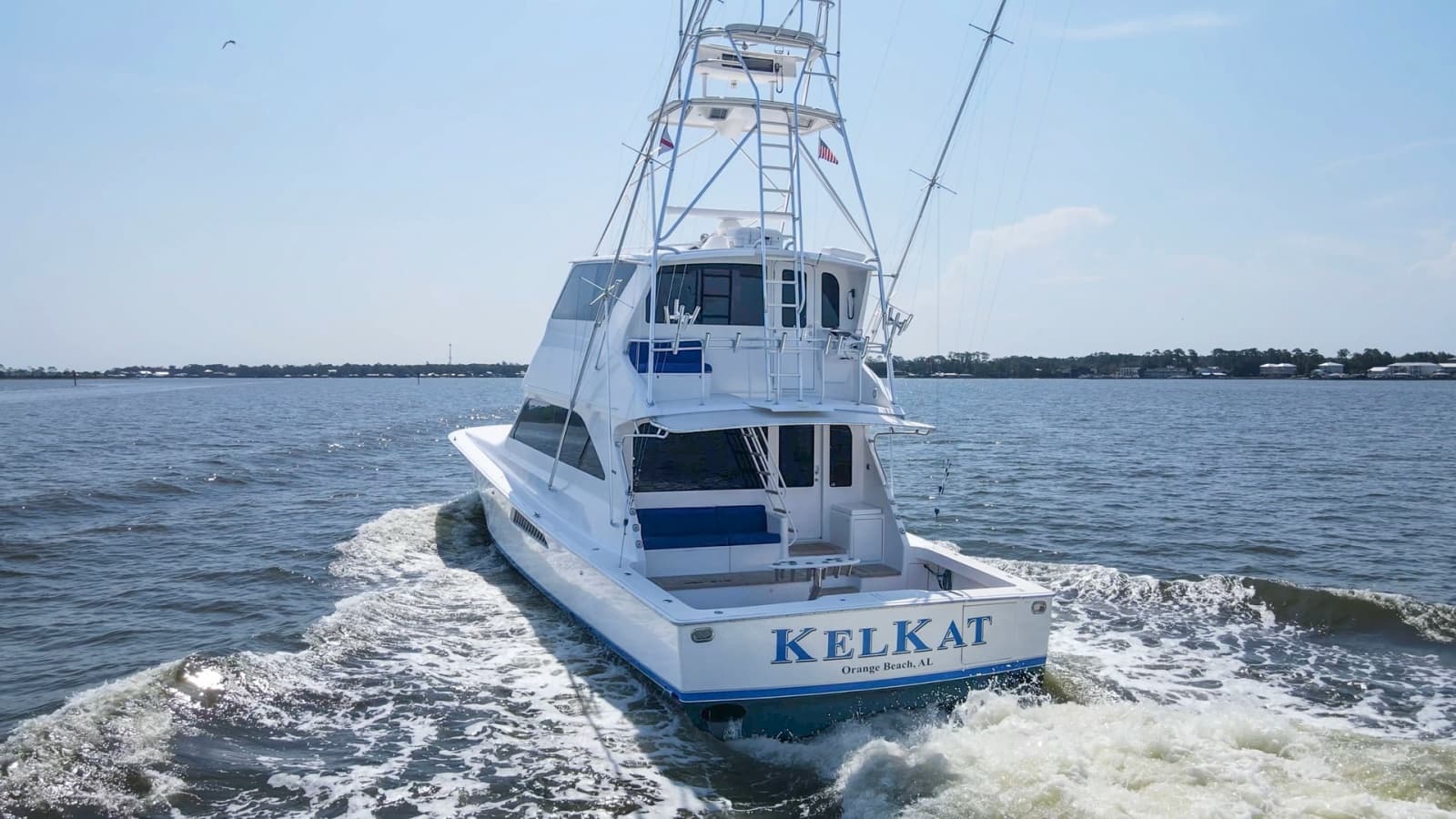 2005 61 Viking Enclosed Bridge Kelkat Exterior (5)