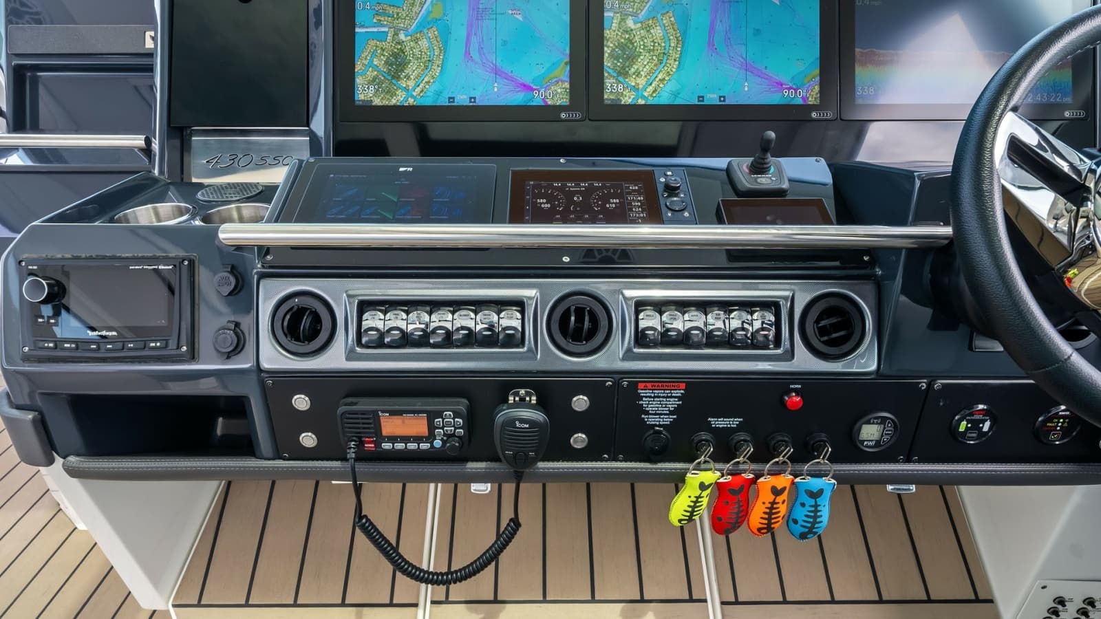 Helm Station with Advanced Navigation