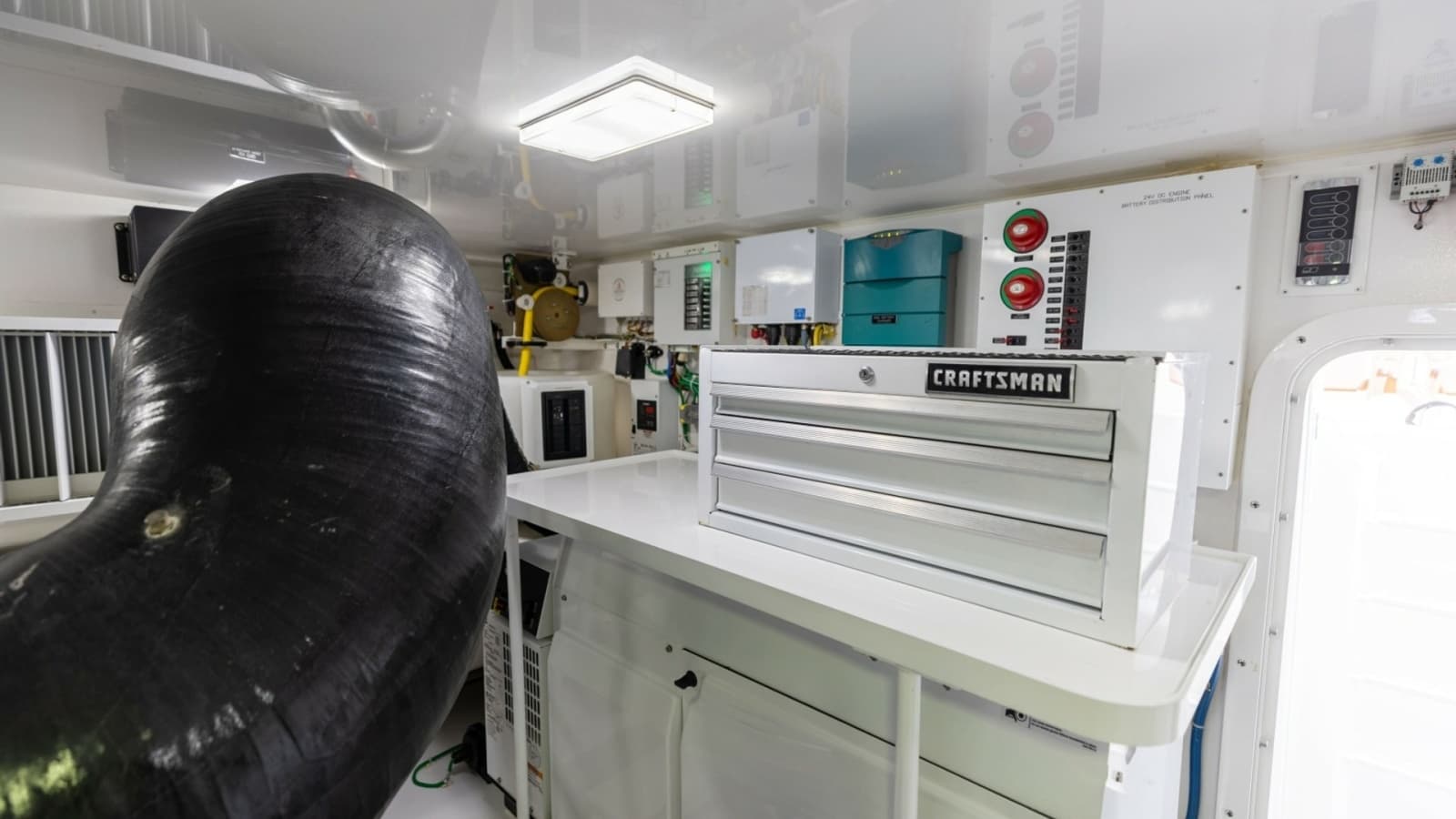 2023 Viking 72 Convertible- TEAM SUPREME- Engine Room
