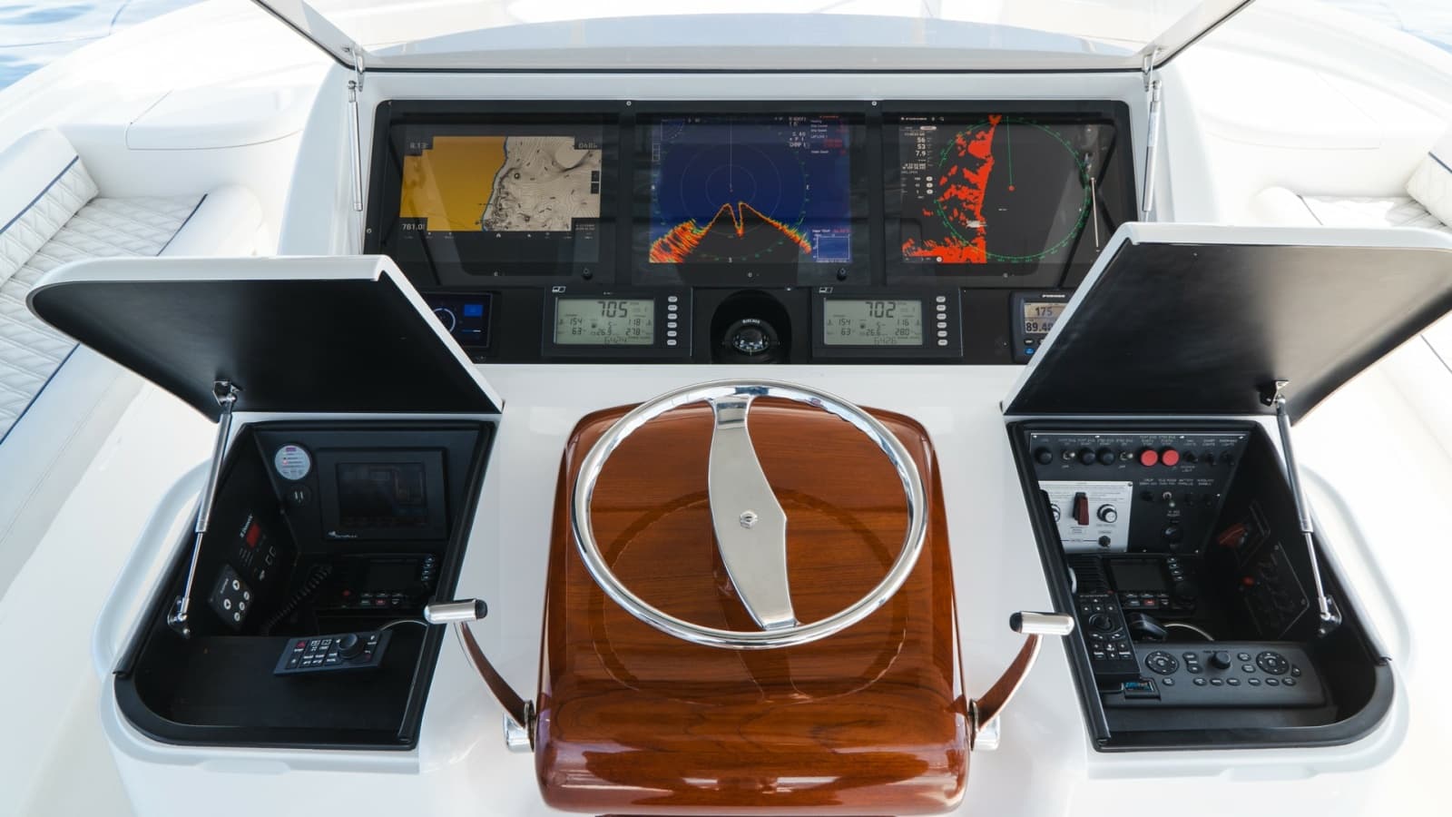 Helm Station with Electronics