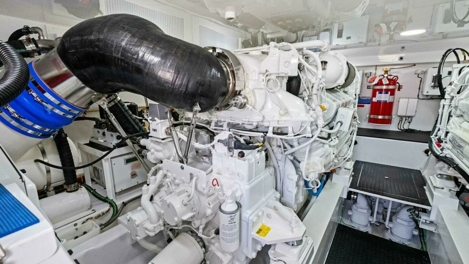 Engine Room with Twin Engines