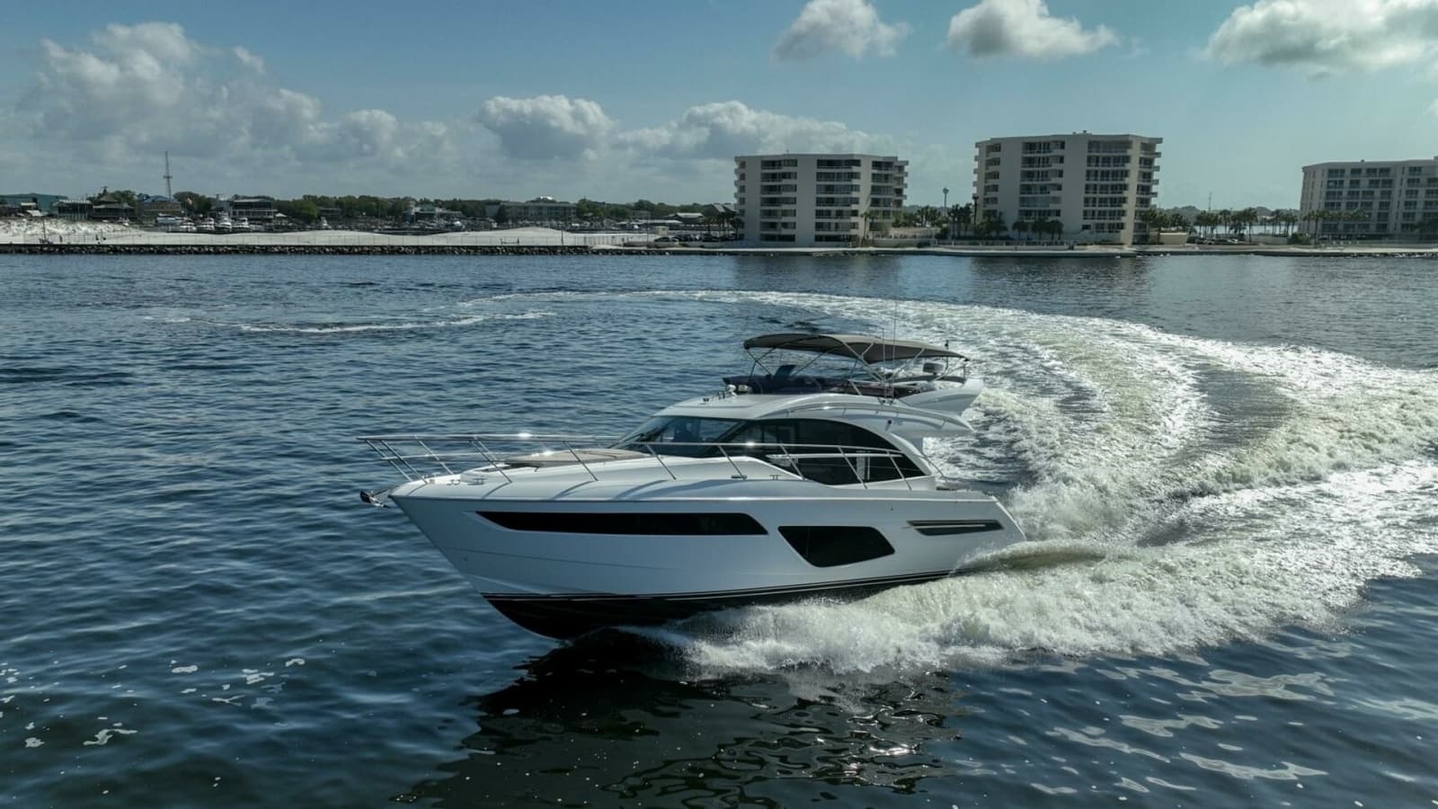 2021 Princess F50- MAKING TIME- Engine room- Port Bow