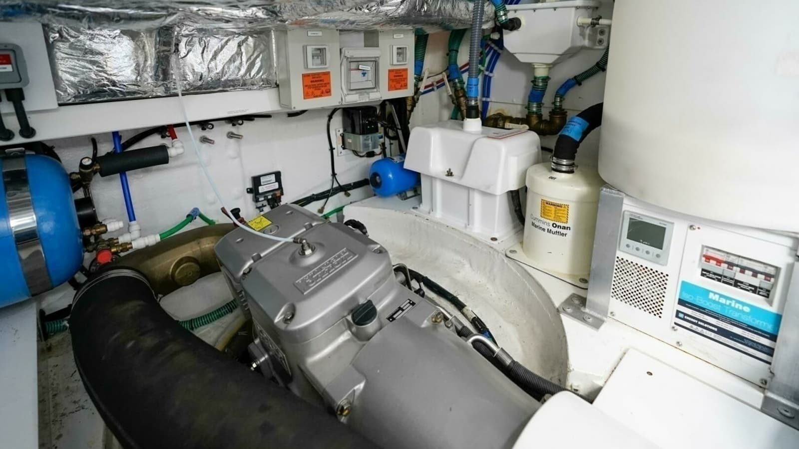 2021 Princess F50- MAKING TIME- Engine room